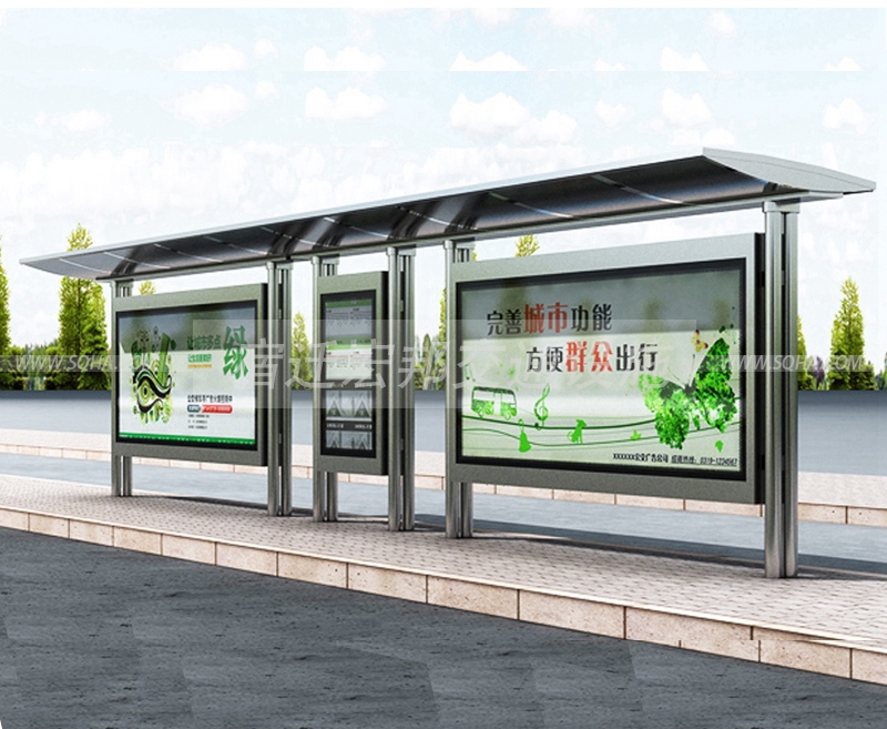 公交車(chē)候車(chē)亭廣告